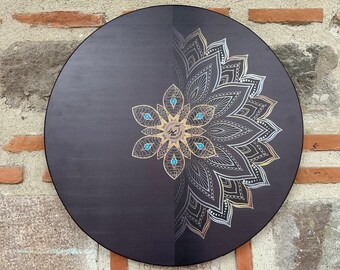 Vegan Meditation Drum for Mother's Day - Eco-Friendly, Handcrafted Percussion Instrument - Ideal for Relaxation and Mindfulness, Unique Gift