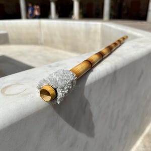 Traditional Bamboo Shamanic Flute – Handmade Musical Instrument for Meditation and Rituals