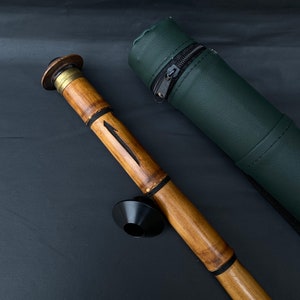 Professional Turkish Bamboo Ney Flute - Authentic Handcrafted Instrument
