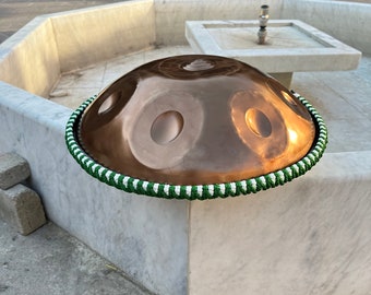 Handcrafted D Minor 22-Inch 9-Note Traditional Steel Handpan | Premium Quality Sound Healing Instrument