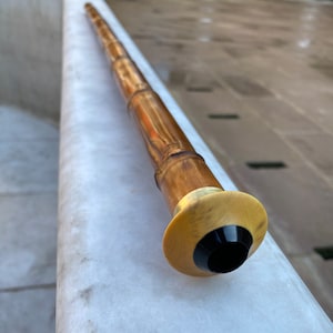 Authentic Turkish Ney Flute - Handcrafted Bamboo Reed Instrument for Traditional Music
