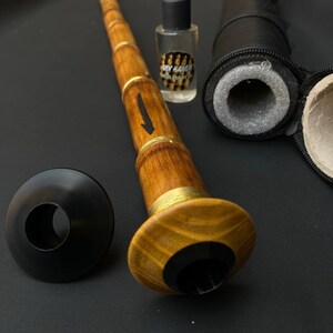 Professional A Quality Horn Baspareli Turkish Ney Flute - Handcrafted for Authentic Sound