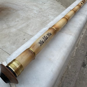 Professional B Akord Ney Flute - Authentic Sufi Instrument - Handcrafted Persian Ney