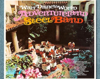 Adventureland Steel Band LP Record Album Cover Poster Print Wall