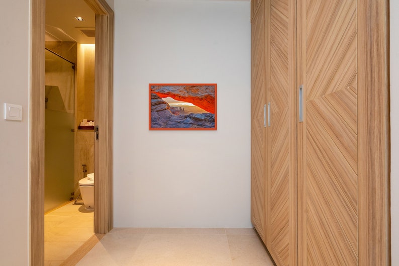 Washer Woman Framed by Mesa Arch, Canyonlands National Park, Utah, Moab