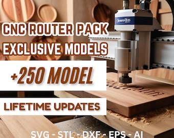MEGA BUNDLE CNC files for router machines, cnc files pack, 3D cnc Router stl Pack, cnc Design bundle, stl files , cnc files , cnc pack