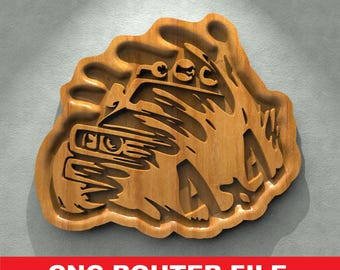 4X4 OffRoad Car STL Model CNC Router Engraver Artcam Aspire CNC files Wood Art Wall Decor VCarve Relief Cut3d