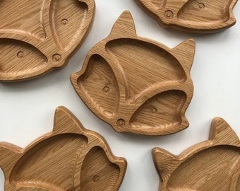 Fuchs Serviertablett Cnc Cut-Dateien für Cnc-Fräser, Kindertablett Cnc-Datei Dxf, Dwg, Eps, Stl, svg, Cnc-Fräser, Laser Cutter, Engraver
