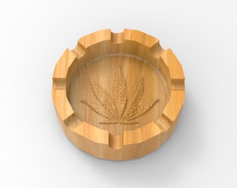 Ashtray, Cigar Tray, Cigarette Tray Cnc Router Files For Wood, Files For Cnc Router, Stl, Cnc Router, Laser Cutter, Engraver