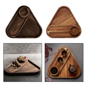 Triangle Tray Cnc Router Files For Wood, Files For Cnc Router, Dxf, Dwg, Eps, Stl, Svg, Cnc Router, Laser Cutter, Engraver