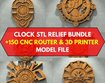 Cnc Fräser Relief Dateien Mega Bundle, +150 Stück Wanddekor, Stl-Datei Für CNC-Fräser, Stl-Dateien für CNC-Schneideplotter, Engraver
