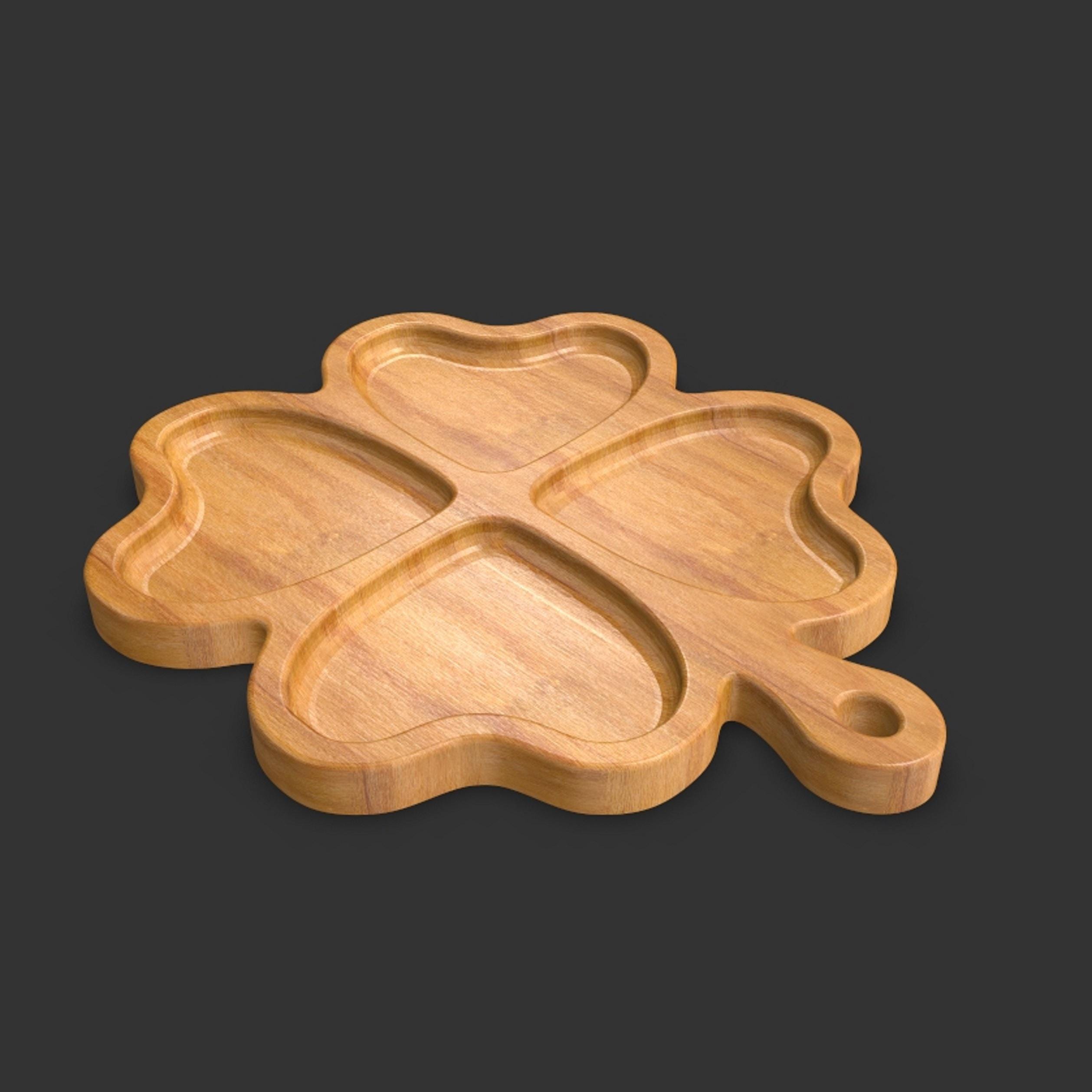10 Trays Pack - 3D STL and Vector Files for CNC Routers Dxf, Dwg, Eps ...