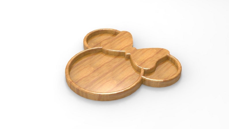 Mickey Serving Tray Cnc Router Files for Wood, Files for Cnc Router ...