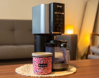 Cozy for Ninja Creami Ice Cream maker pints (FunFetti Pattern) | Compatible with ORIGINAL & DELUXE