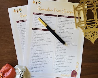 Ramadan Prep Checklist – Printable To-Do List (PDF Download)