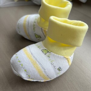 Charmant coffret cadeau bébé coffret première naissance naissance filles garçons canard jaune nouveau-né 6 pièces coton image 4