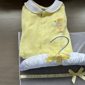 Charmant coffret cadeau bébé coffret première naissance naissance filles garçons canard jaune nouveau-né 6 pièces coton image 6