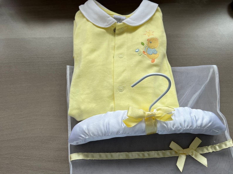 Charmant coffret cadeau bébé coffret première naissance naissance filles garçons canard jaune nouveau-né 6 pièces coton image 6