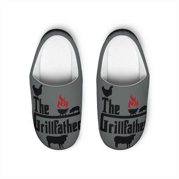 Men's Indoor Slippers "The Grillfather"