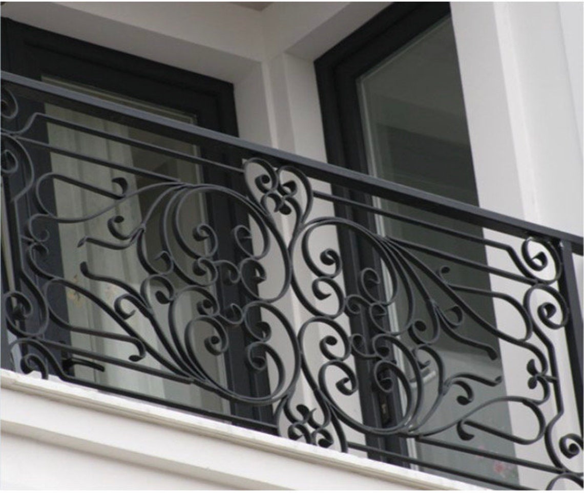 French Balcony Custom Iron Balcony Railings, Juliette Iron Window Gate ...