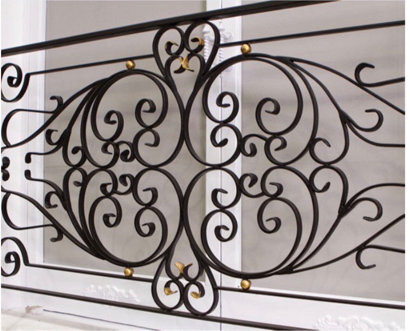 French Balcony Custom Iron Balcony Railings, Juliette Iron Window Gate ...