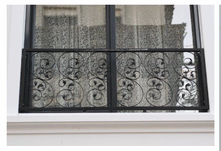 French Balcony Custom Iron Balcony Railings, Juliette Iron Window Gate ...