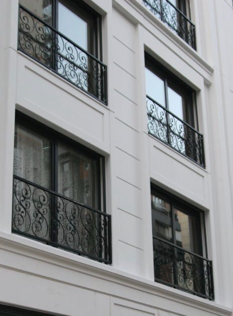 French Balcony Custom Iron Balcony Railings, Juliette Iron Window Gate ...