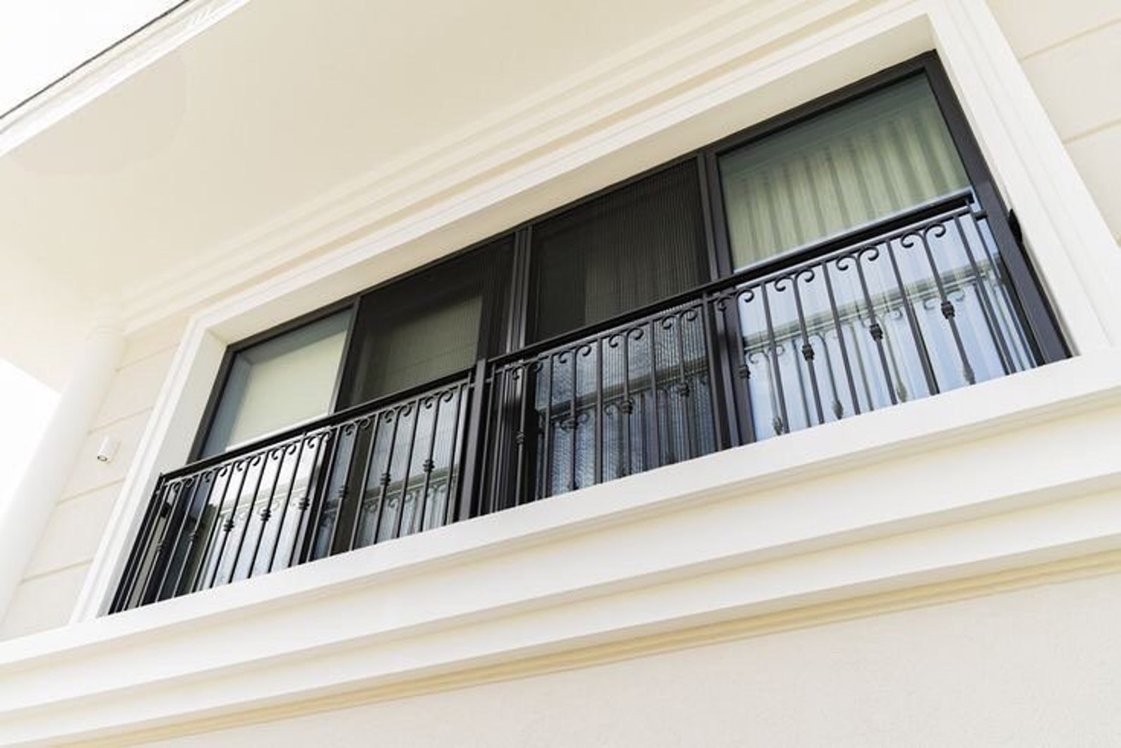 French Balcony Custom Iron Balcony Railings, Juliette Iron Window Gate ...