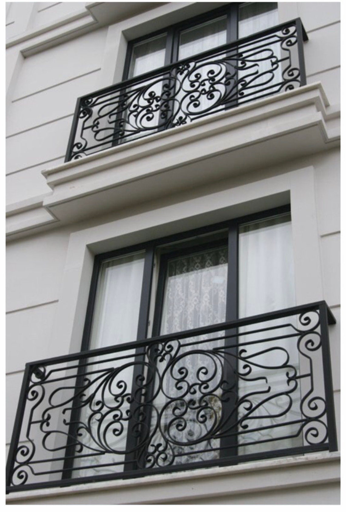 French Balcony Custom Iron Balcony Railings, Juliette Iron Window Gate ...