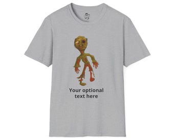 Cartoon Zombie T-Shirt | Hand-Drawn Graphic Tee