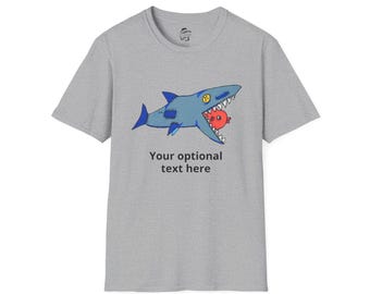 Shark Costume Fish T-Shirt | Cartoon Graphic Tee