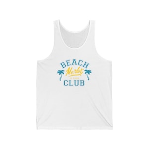 Beach Club Unisex Jersey Tank