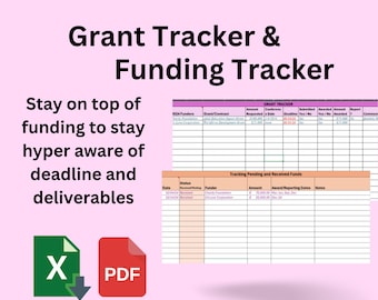 Grant and Funding Tracker