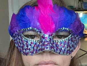 mardi gras mask twilight zone