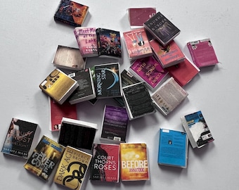 Custom Mini books (WITHOUT shelf and WITHOUT pages)