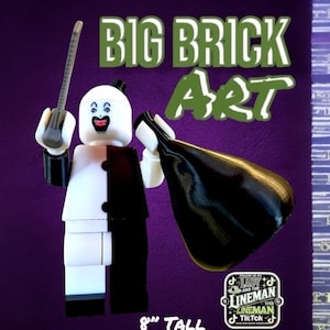 BIG BRICK ART – Fully Poseable Horror Figure (8” Tall) - Art The Clown
