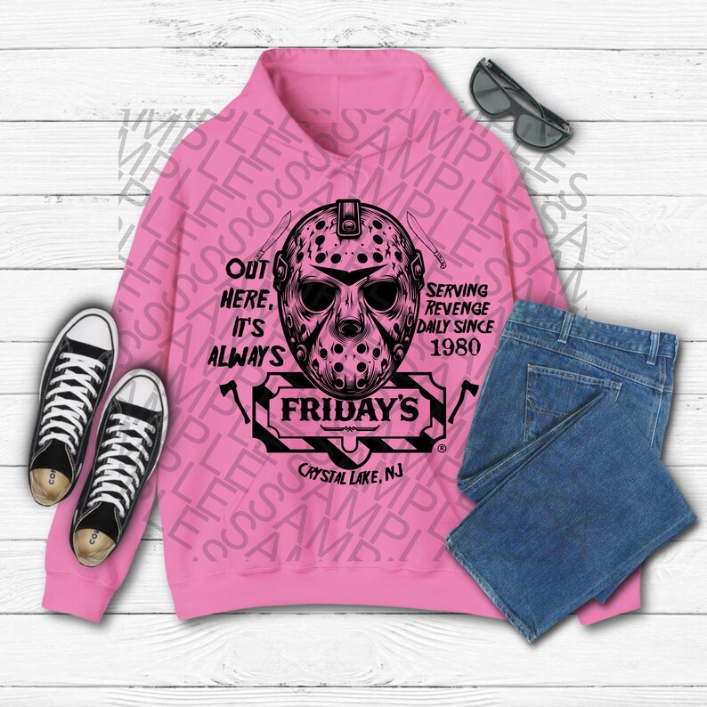 Jason Vorhees TGIF SVG | Horror Parody Laser File | Digital Download - Etsy