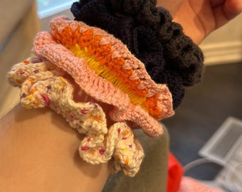 Gehäkeltes Scrunchie