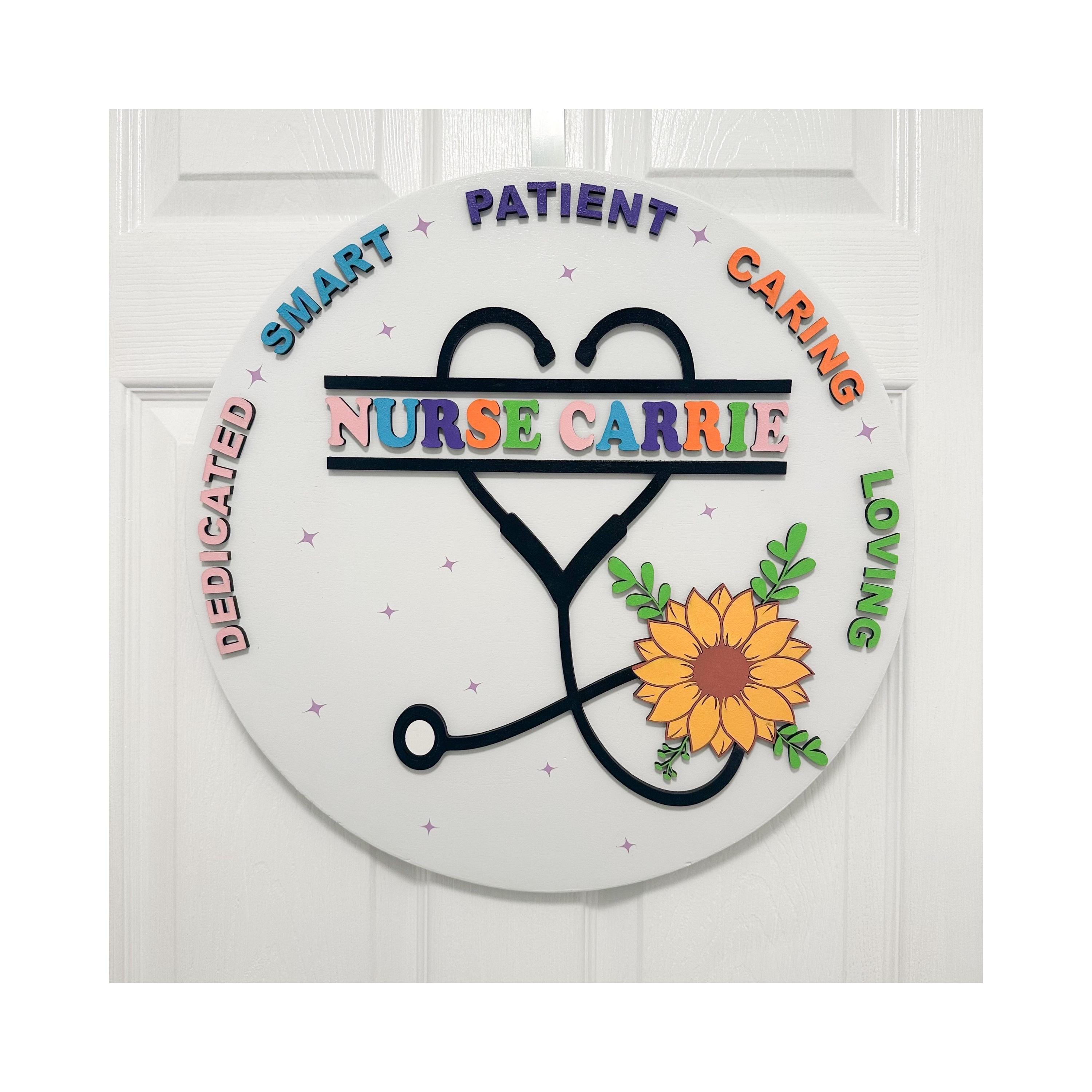 Nurse Door Decor, Nurse Office Door Sign, Office Decor Nurse ,door ...