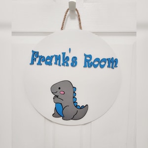 Dinosaurs Door Sign, Dinosaurs Name Sing, Kids Dino Room Door Sign, Letter Sign, Dinosaurs Decor, Door Hanger, Nurse Baby Decor, Kids Sign