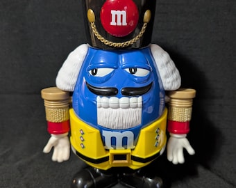 M&M Blue Nutcracker Candy Dispenser - Etsy