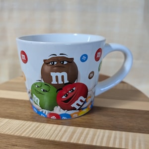Large Ceramic M&M Coffee Cup.