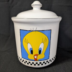 Looney Tunes - Cookie Jar Warner Bros 1997 - Titi Cuisinier Assis sur un Sac de