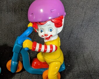 Ronald Mcdonald Happy Meal Toys (set of Two) - Etsy
