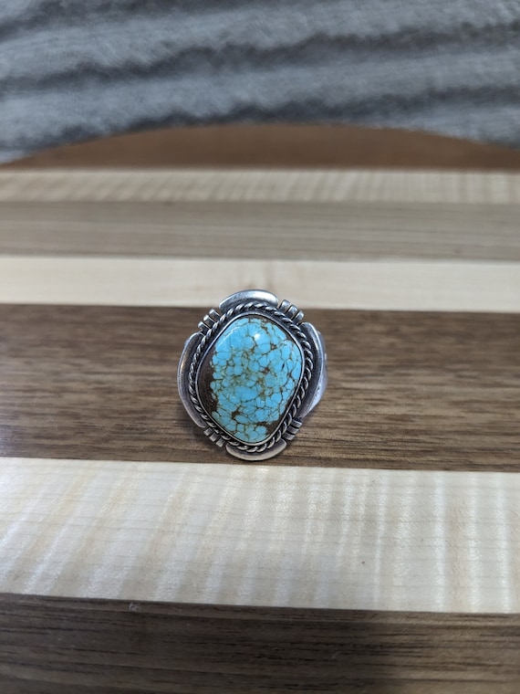 Dry Creek Mine Turquoise Ring, Rare.