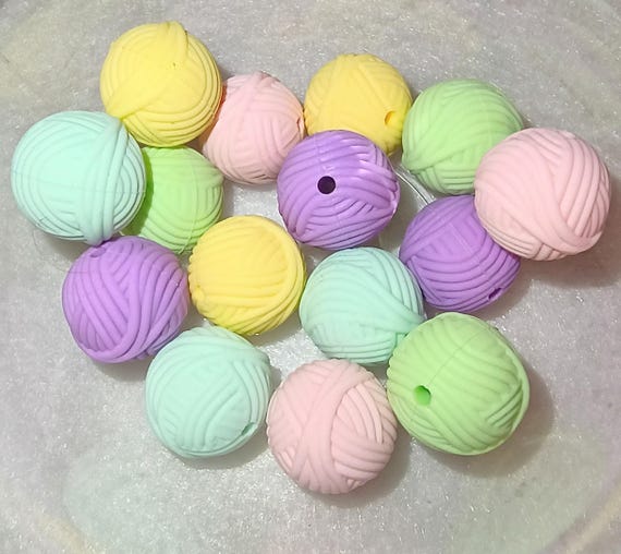 Arts & Crafts, Crochet/Knit Silicone Yarn focals