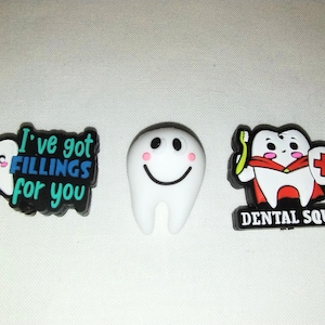 Dental Focal Beads, I&#39;ve Got Fillings For You, Dental Squad, 3D Tooth Focal Bead, Dental Assistant