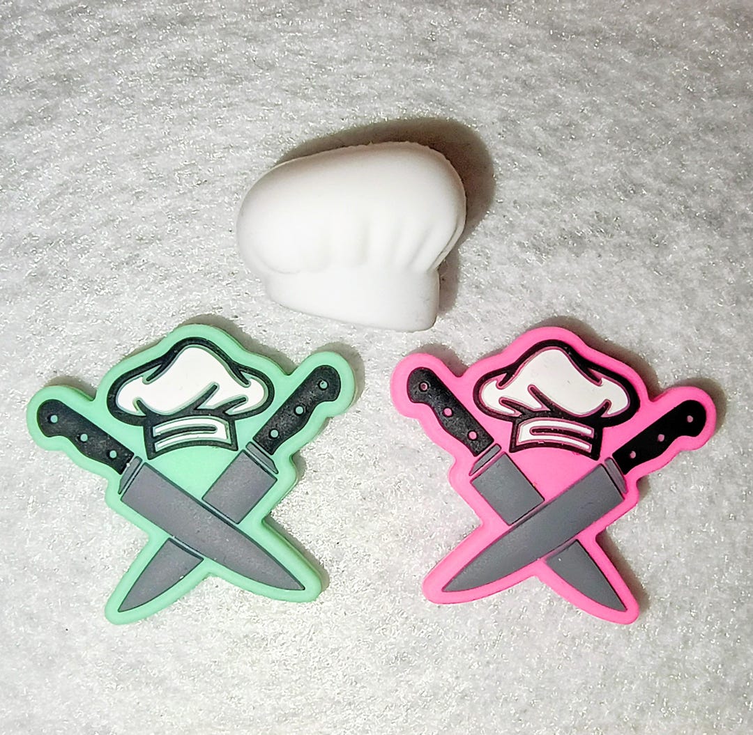 Chef Silicone Focal Bead: DIY Keychain Jewelry - Etsy