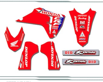 Honda CRF250R 2025 FCT Kit without Number Plates