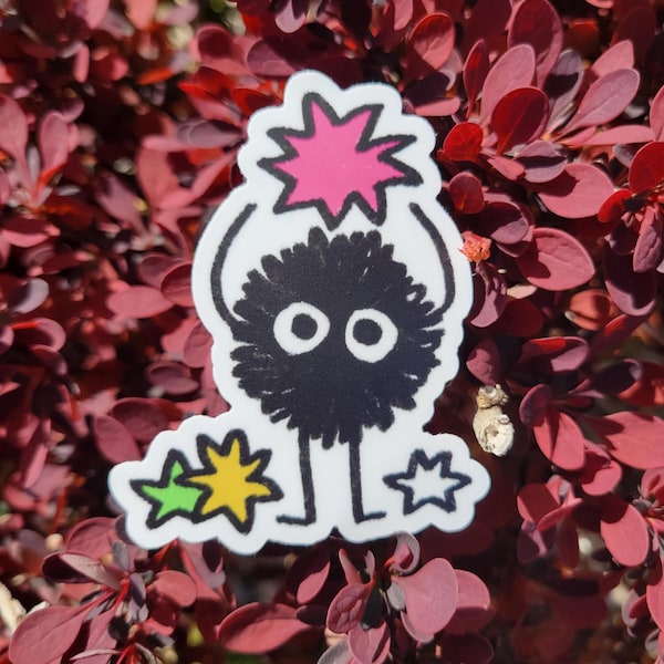 Studio Ghibli Spirited Away Sticker, My Neighbor Totoro Sticker, Soot Sprites